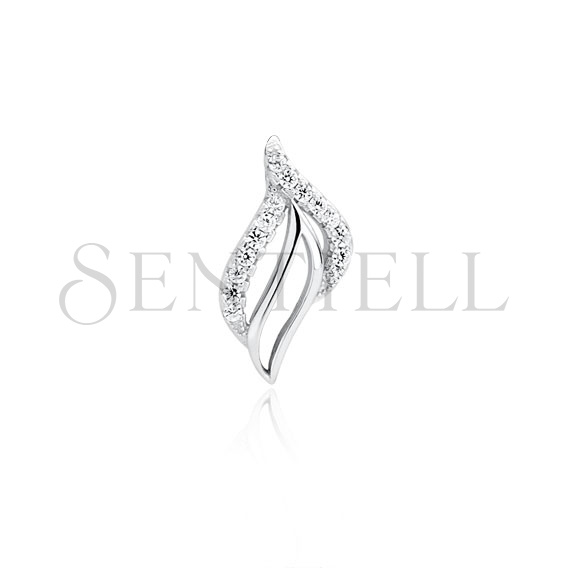 Silver (925) pendant with zirconia