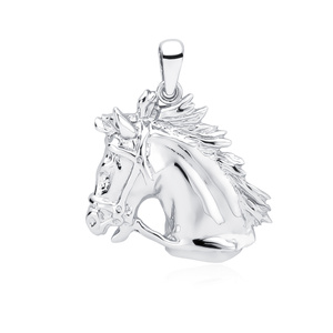 Silver (925) pendant - horse