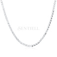 Silver (925) Traversino chain necklace Ø 060