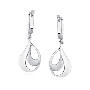 Silver (925) elegant earrings