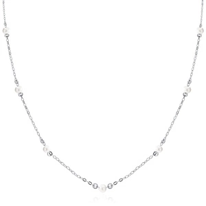 Silver (925) choker with pearls