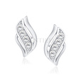 Silver (925) earrings with zirconia