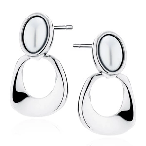 Silver (925) earrings with pearl