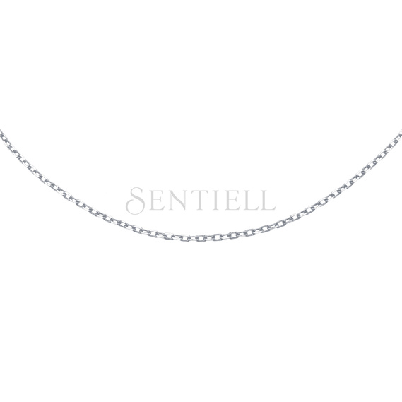 Silver (925) diamond cut anchor chain