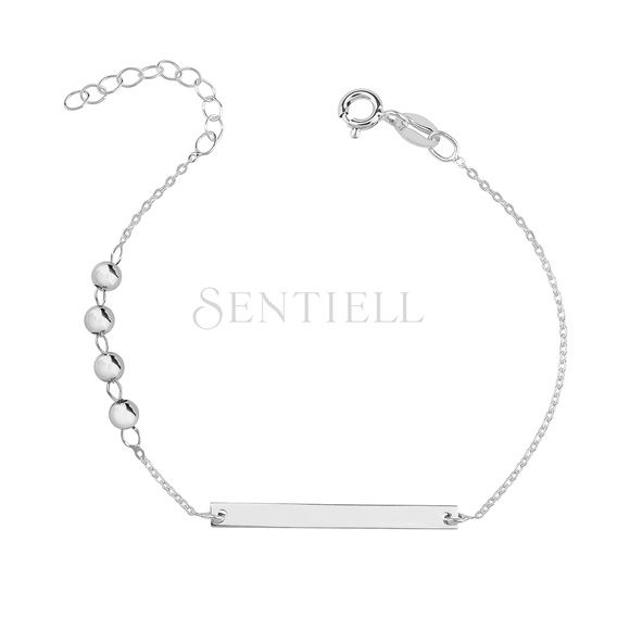 Silver (925) bracelet with tag