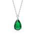 Emerald || White \ Rhodium