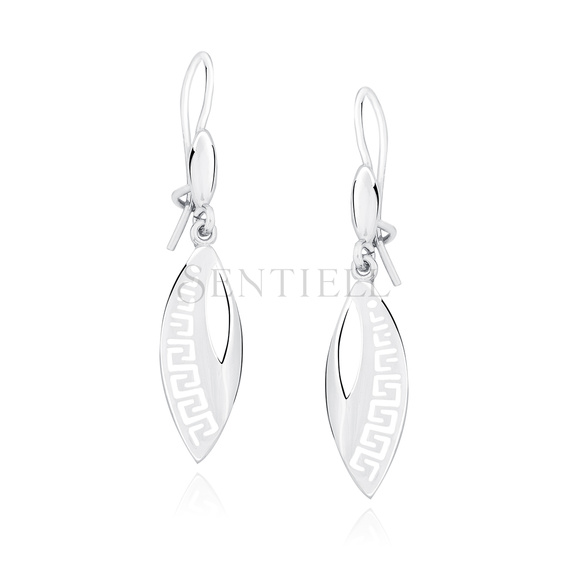 Silver (925) elegant earrings