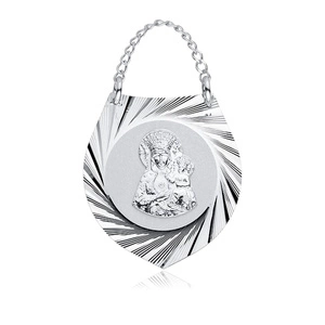 Silver (925) pendant Mary gorget
