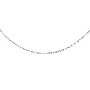 Silver (925) diamond cut anchor chain