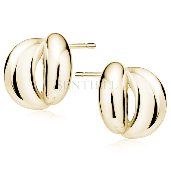 Silver (925) gold-plated earrings