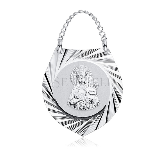 Silver (925) pendant Mary gorget