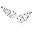 Silver (925) earrings - wings