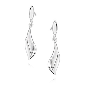 Silver (925) elegant earrings