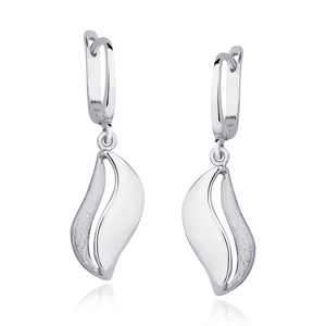 Silver (925) elegant earrings