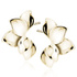 14K Yellow gold (e-coating)