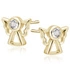 14K Yellow gold (e-coating) \ White