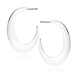 Silver (925) earrings - crescents