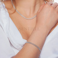 Silver (925) ball chain bracelet
