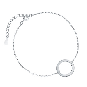 Silver (925) bracelet with ring
