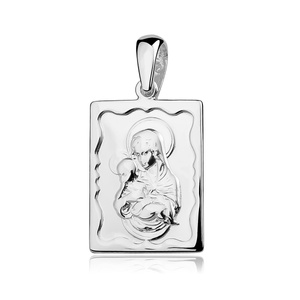 Silver (925) pendant Blessed Virgin Marry with Child