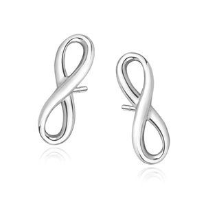 Silver (925) earrings Infinity