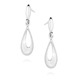 Silver (925) elegant earrings