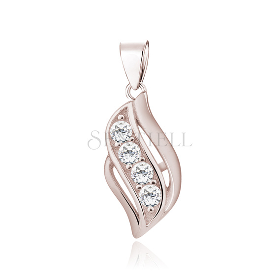 Silver (925) pendant with zirconia