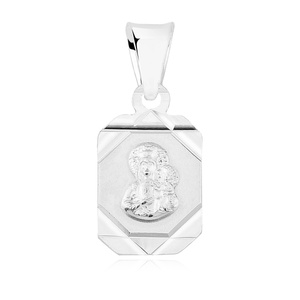 Silver (925) pendant Virgin Mary / Black Madonna