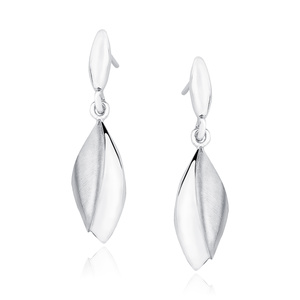 Silver (925) elegant earrings