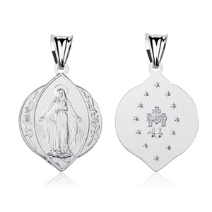 Silver (925) pendant Miraculous Virgin Mary / Blessed Virgin Mary