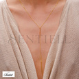 Silver (925) necklace, gold-plated