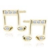 14K Yellow gold (e-coating)