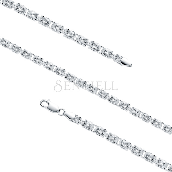 Silver (925) chain - Byzantine weave