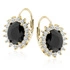 14K Yellow gold (e-coating) \ Black || White
