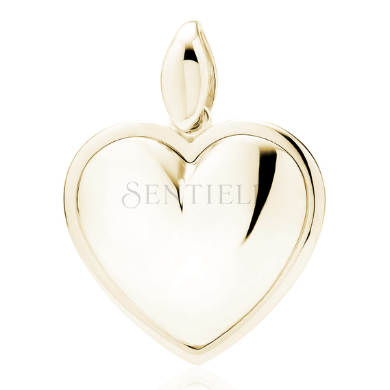 Silver (925) Pendant - heart