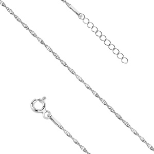 Silver (925) anklet singapur - adjustable size