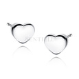 Silver (925) earrings - hearts