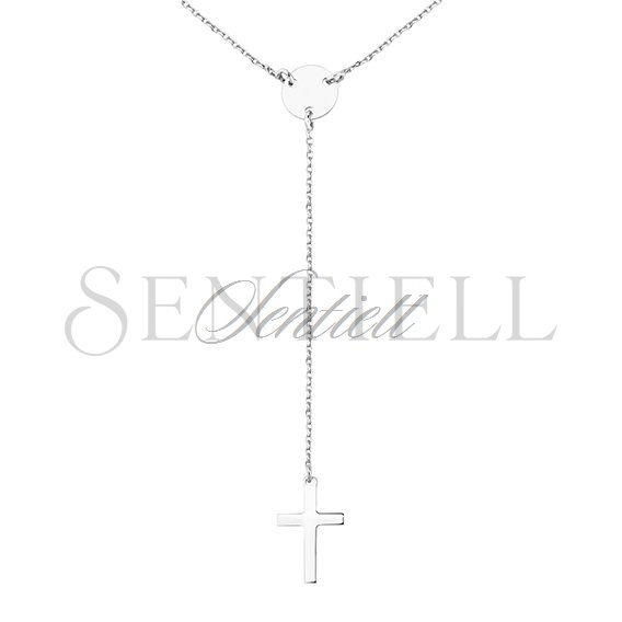 Silver (925) necklace with cross