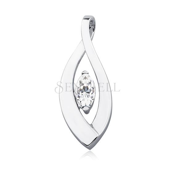 Silver (925) pendant zirconia