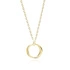 14K Yellow gold (e-coating)