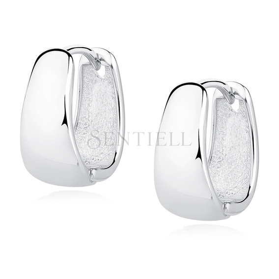 Silver (925) earrings - high polished