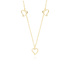 14K Yellow gold (e-coating)