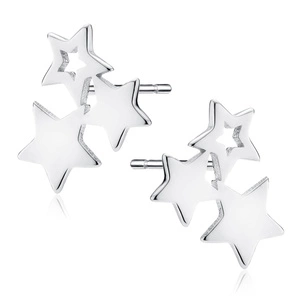 Silver (925) earrings - stars