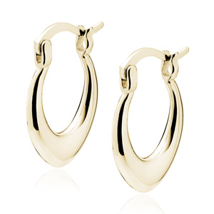 Silver (925) gold-plated earrings