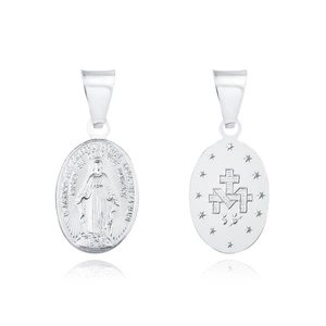 Silver (925) pendant Miraculous Virgin Mary