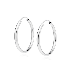 Silver (925) earrings hoop