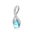 Aquamarine || White