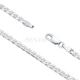 Silver (925) chain Ø 080  rhodium-plated