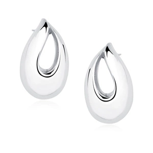 Silver (925) elegant earrings