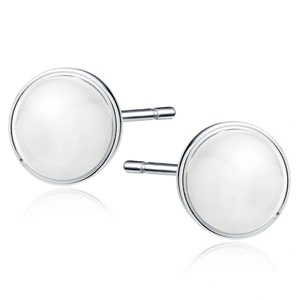 Silver (925) pearl earrings